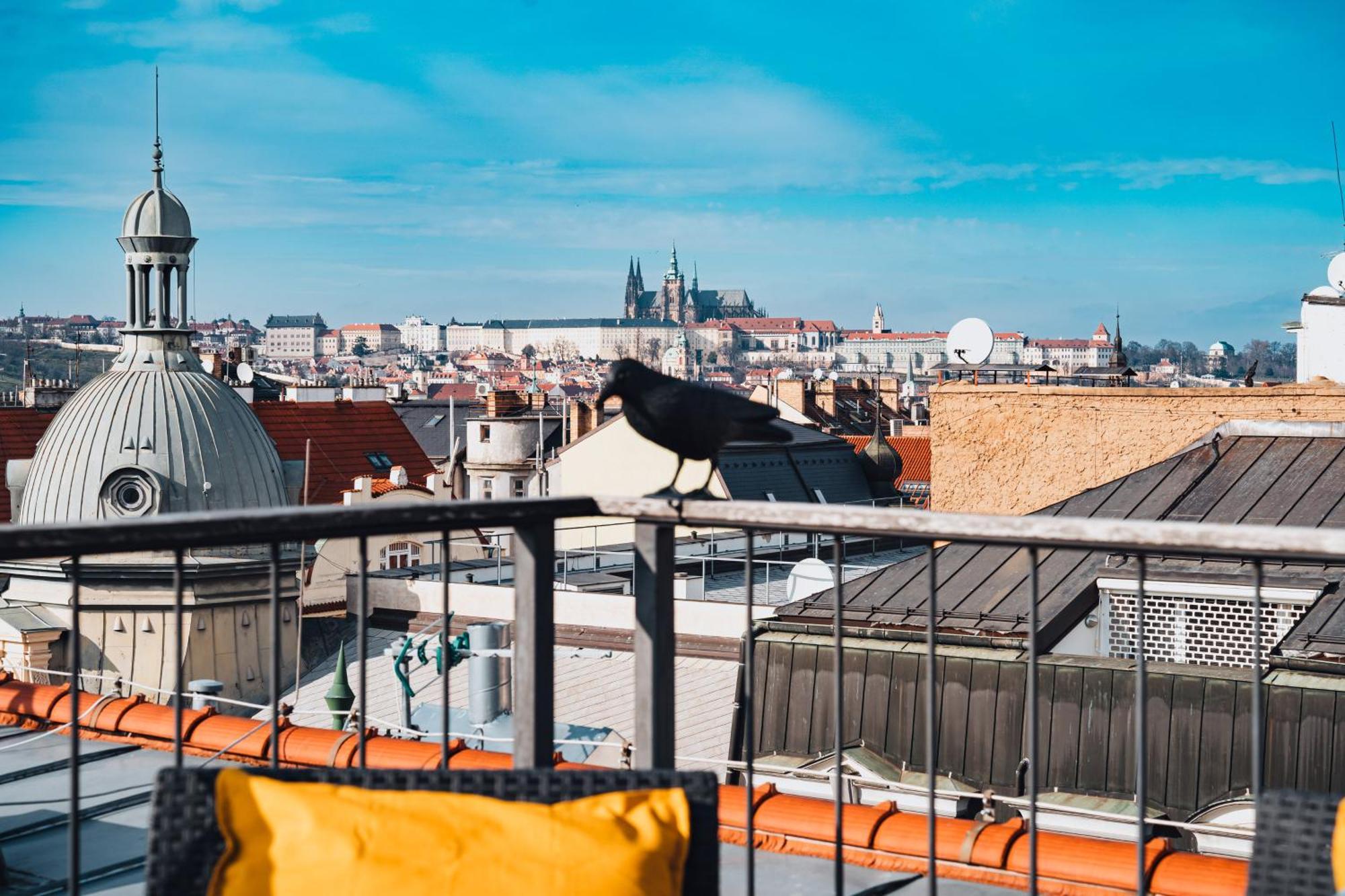 Two-Level Apart With A Terrace Near The Vltava River Prague Ngoại thất bức ảnh