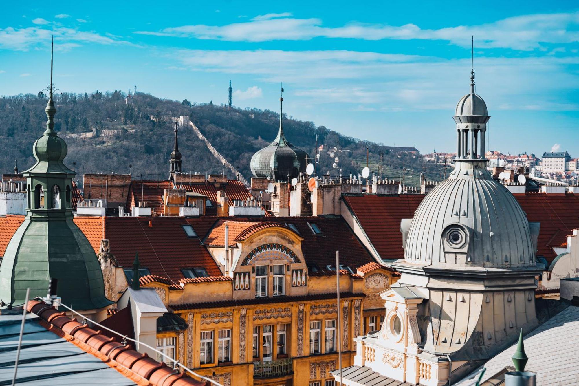 Two-Level Apart With A Terrace Near The Vltava River Prague Ngoại thất bức ảnh